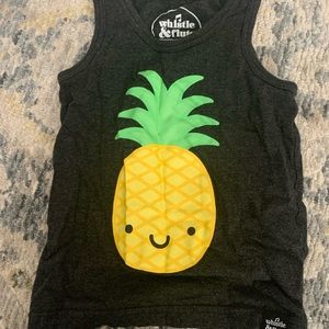 Whistle & Flute Pineapple Tank Top (1/2Years)